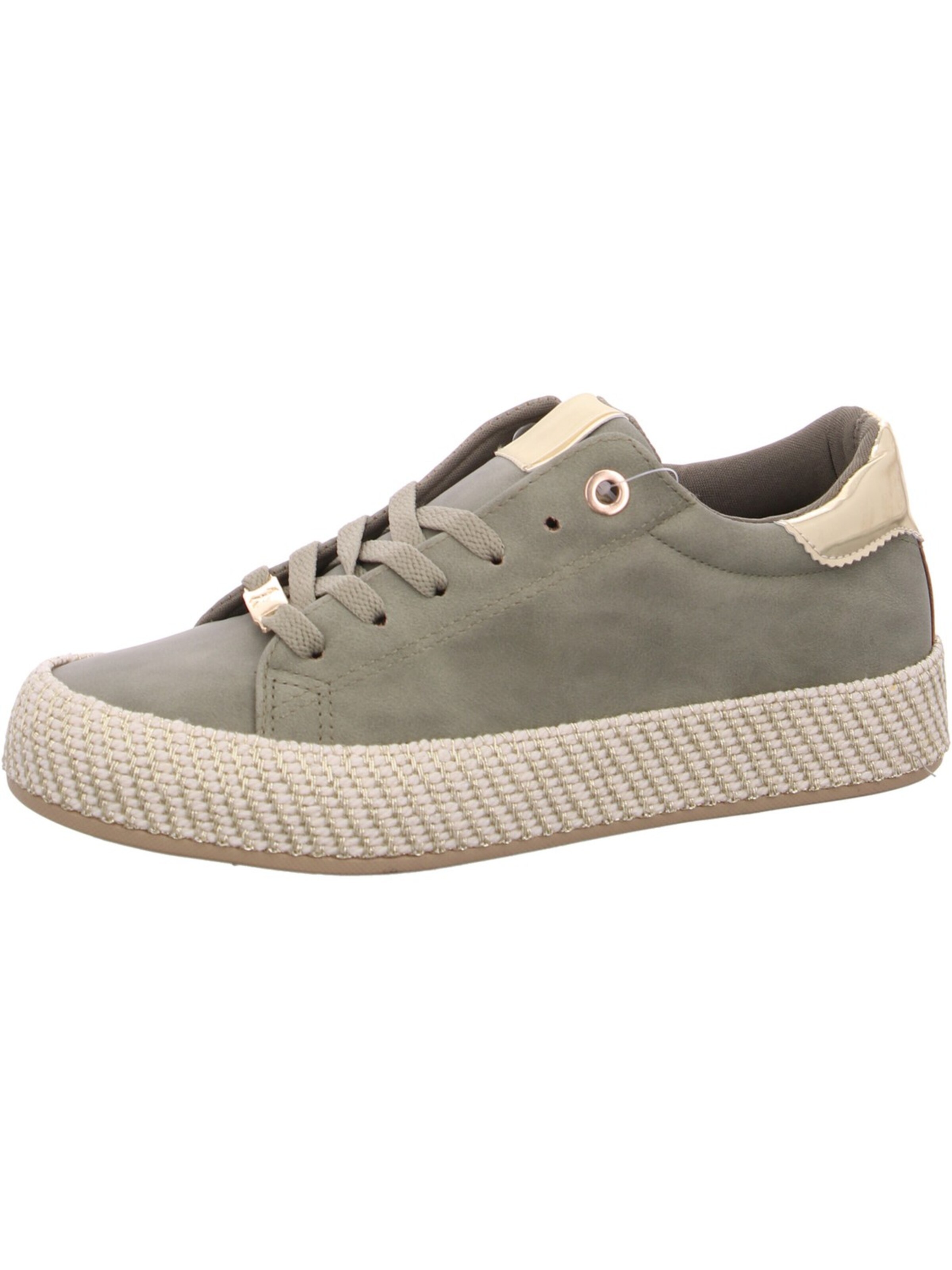 2GO FASHION Sneakers '2 Go Fashion Sneaker Grün' in Green: front
