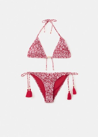 MANGO TEEN Triangle Bikini 'Maria 3' in Red
