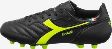 Chaussure de foot 'Brasil Italy' Diadora en noir