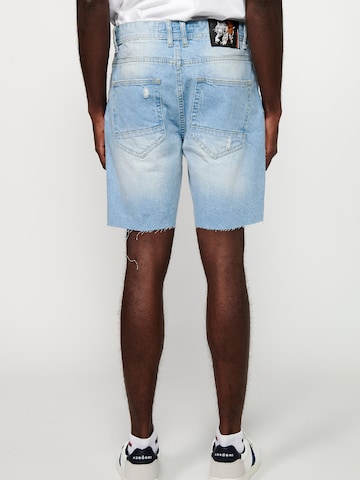 KOROSHI Regular Shorts in Blau