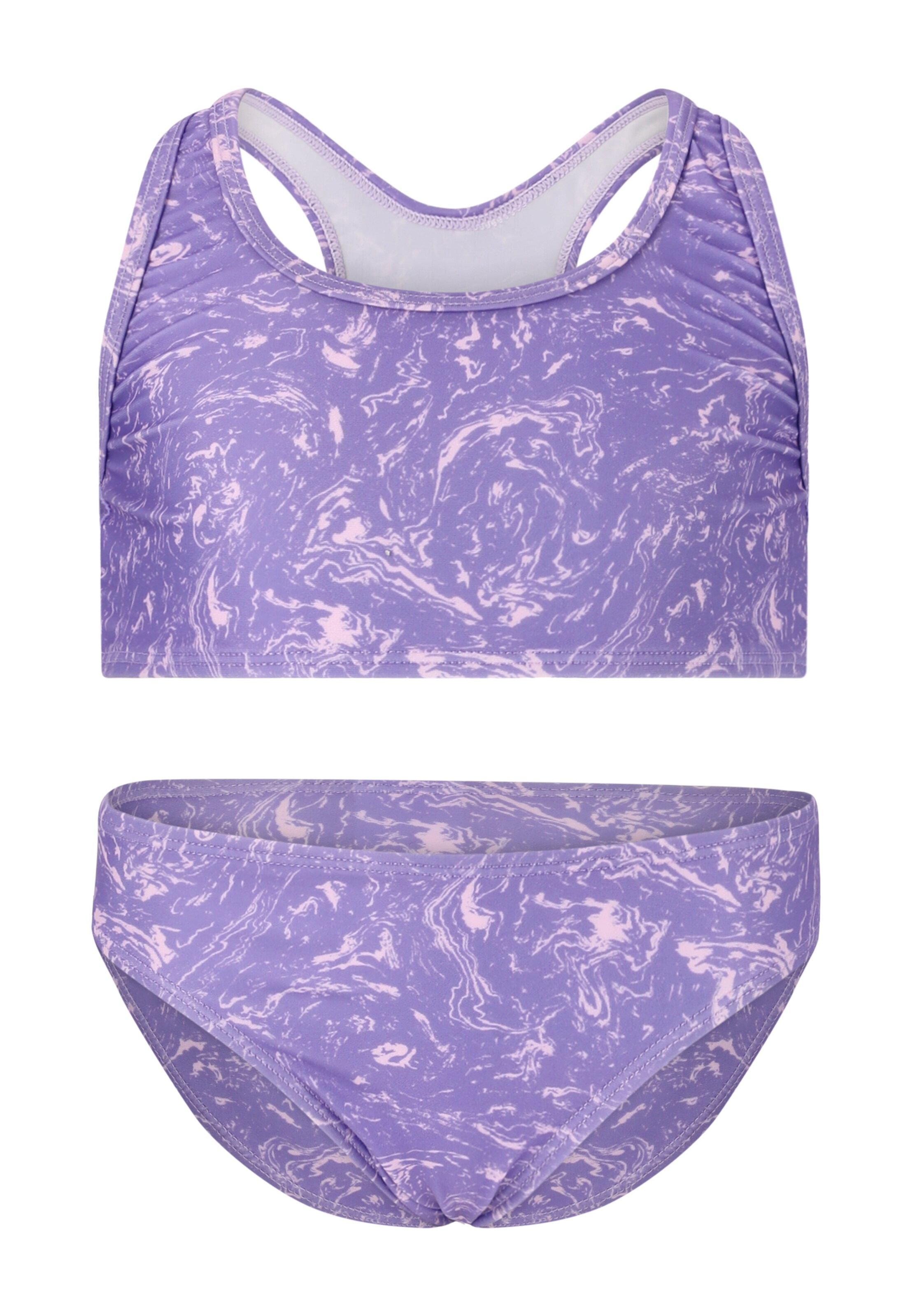 ZigZag Bikini 'Zita' in Purple: front