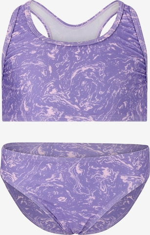 ZigZag Bikini 'Zita' in Purple: front