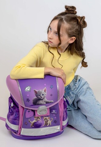 Belmil Backpack in Purple: front