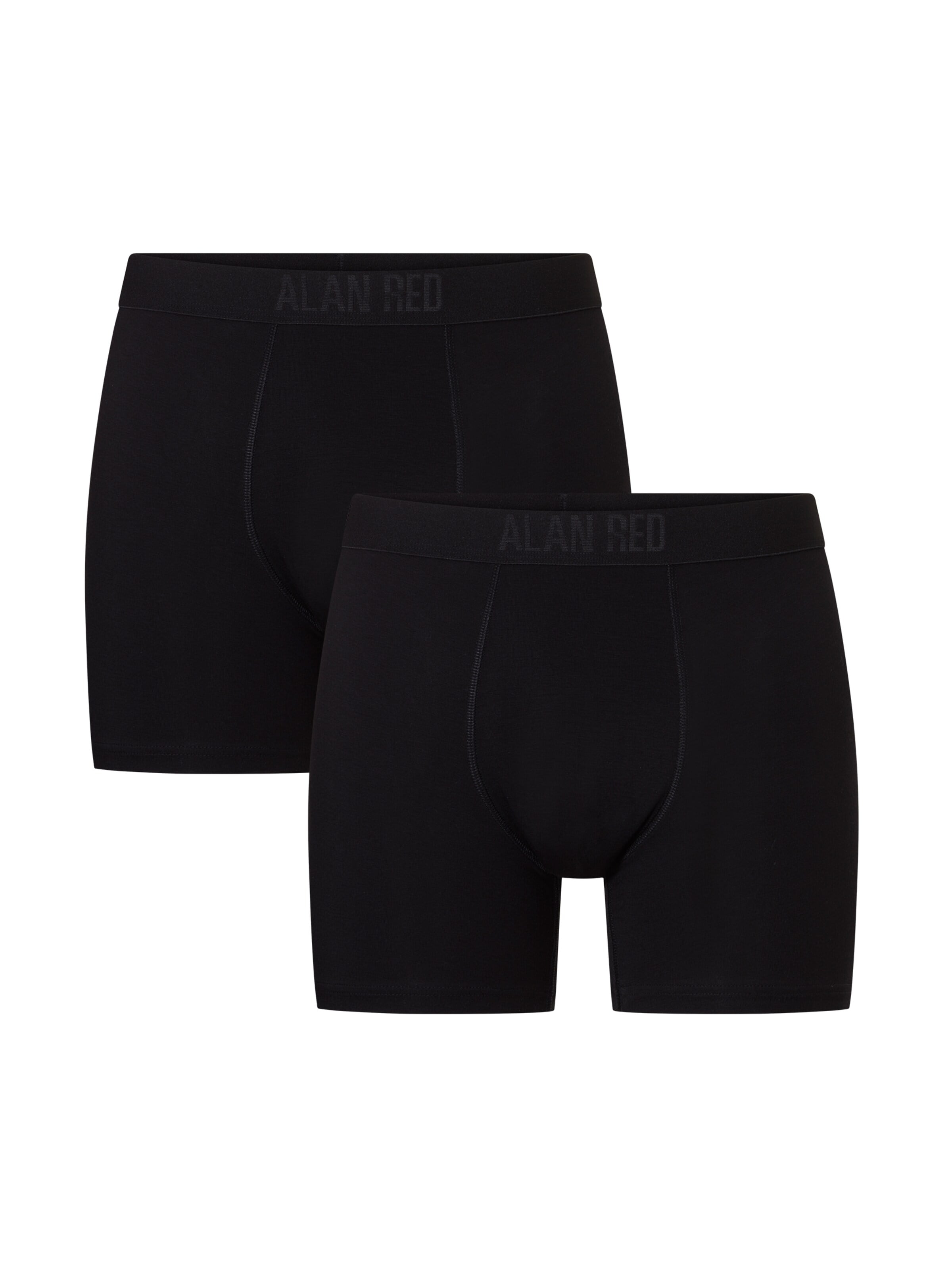 alan red Boxer shorts 'Bomber' in Black: front
