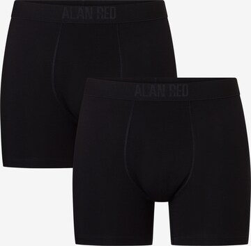 alan red Boxer shorts 'Bomber' in Black: front
