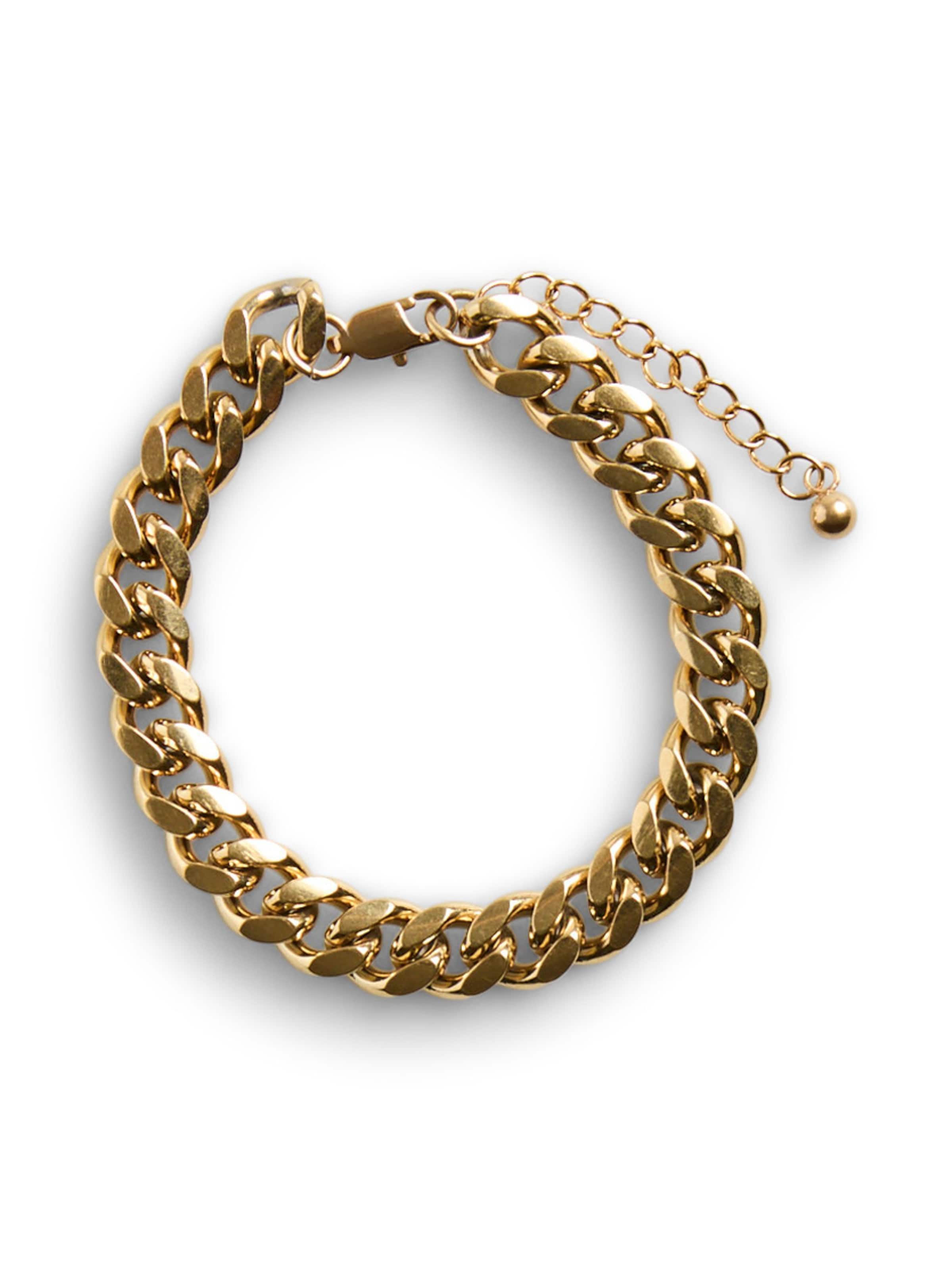 Braccialetto 'PCDina' di PIECES in oro: frontale