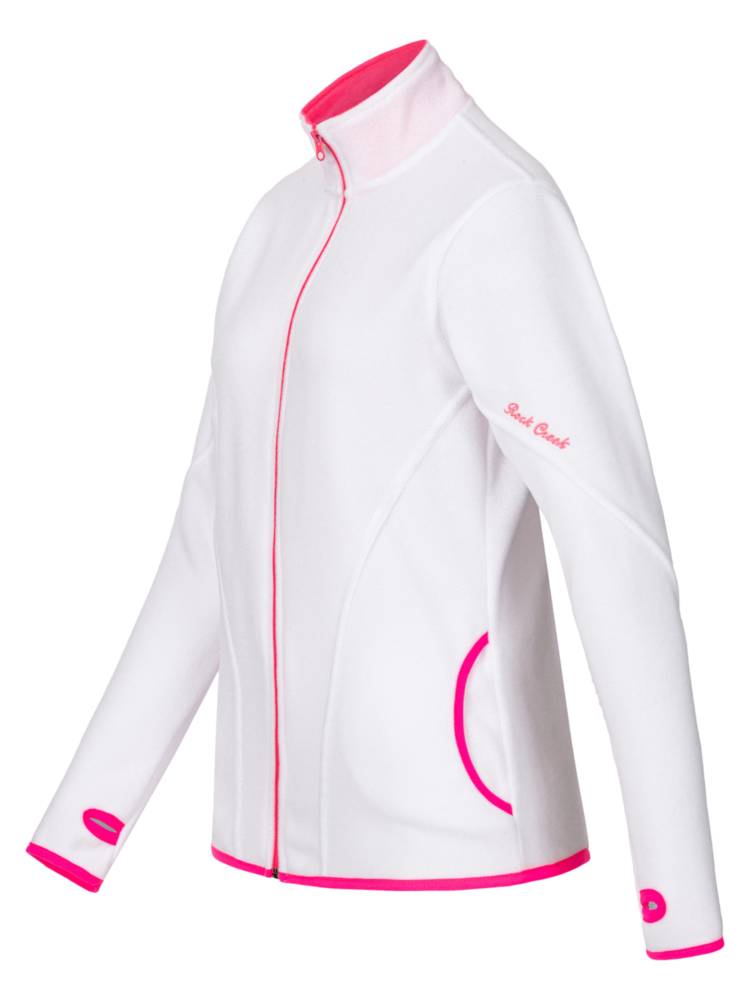 Rock Creek Fleece Jacket in White