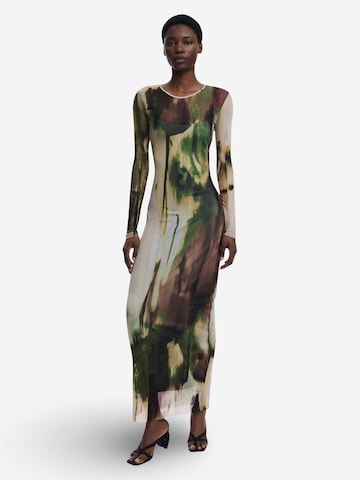 Desigual - Vestido 'VEST_GODIVA 25WWVK41' en verde: frente