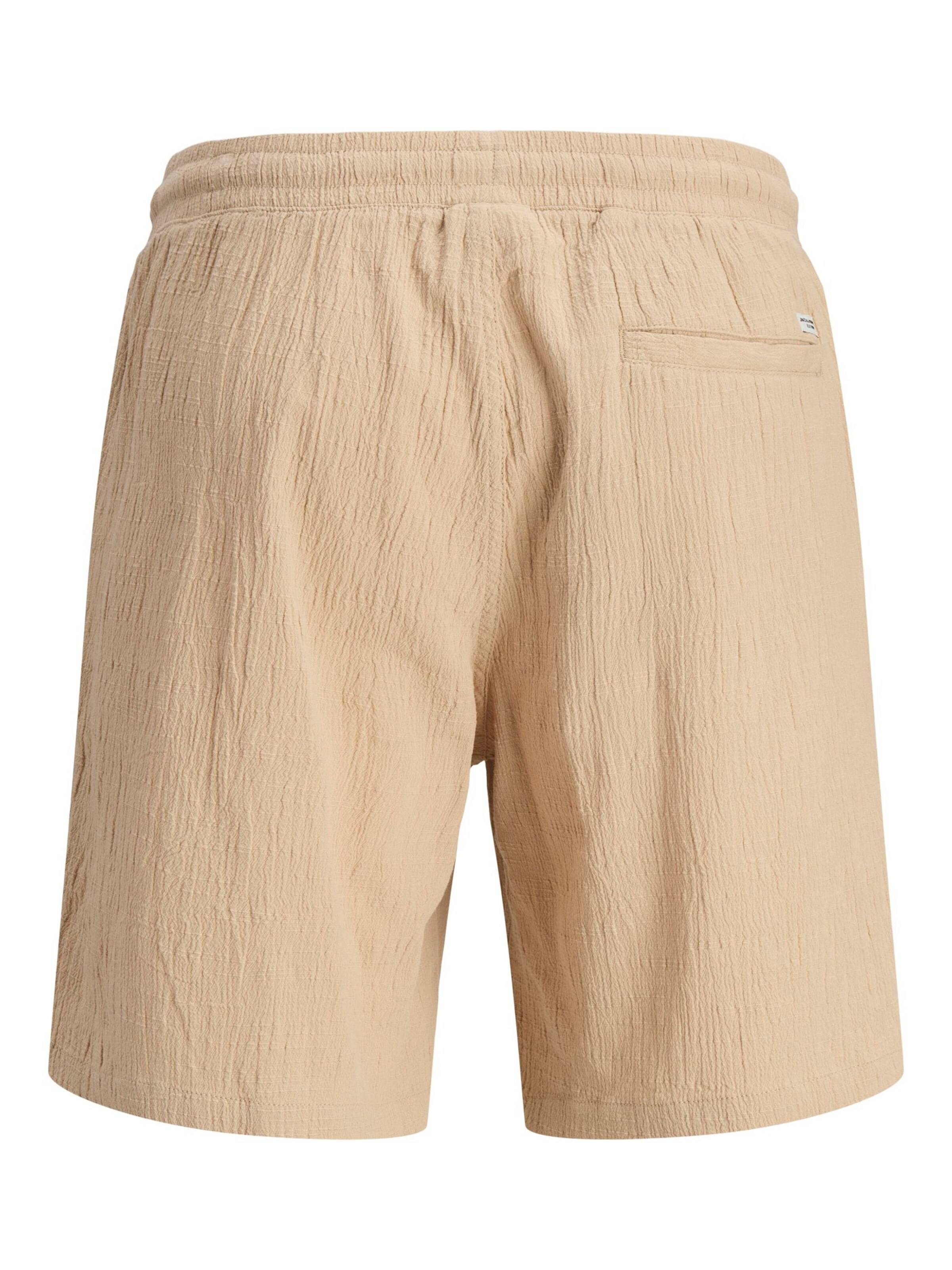JACK & JONES Loosefit Bukser i beige