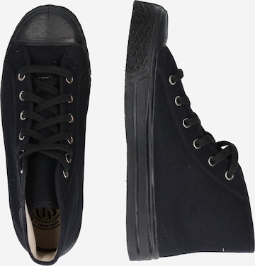 US Rubber Sneaker in Schwarz