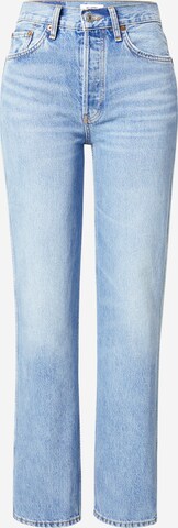RE/DONE Regular Jeans in Blau: predná strana