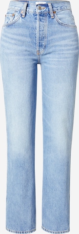 RE/DONE Regular Jeans in Blue: front