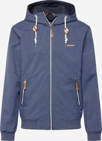 Ragwear Between-Season Jacket 'STEWIE' in Blue: front