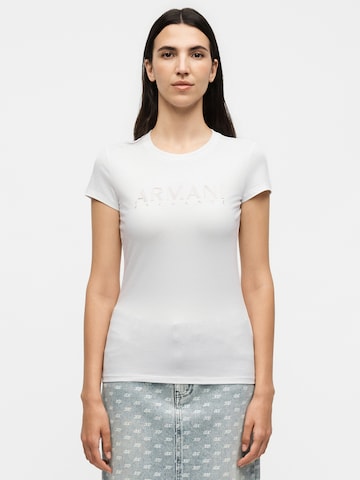 ARMANI EXCHANGE Shirt in White: front