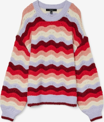 Pull-over 'DOJA' VERO MODA en mélange de couleurs : devant