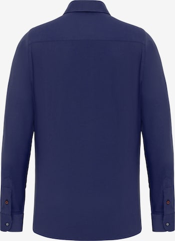 DENIM CULTURE Bluzka 'GISELLE' w kolorze niebieski
