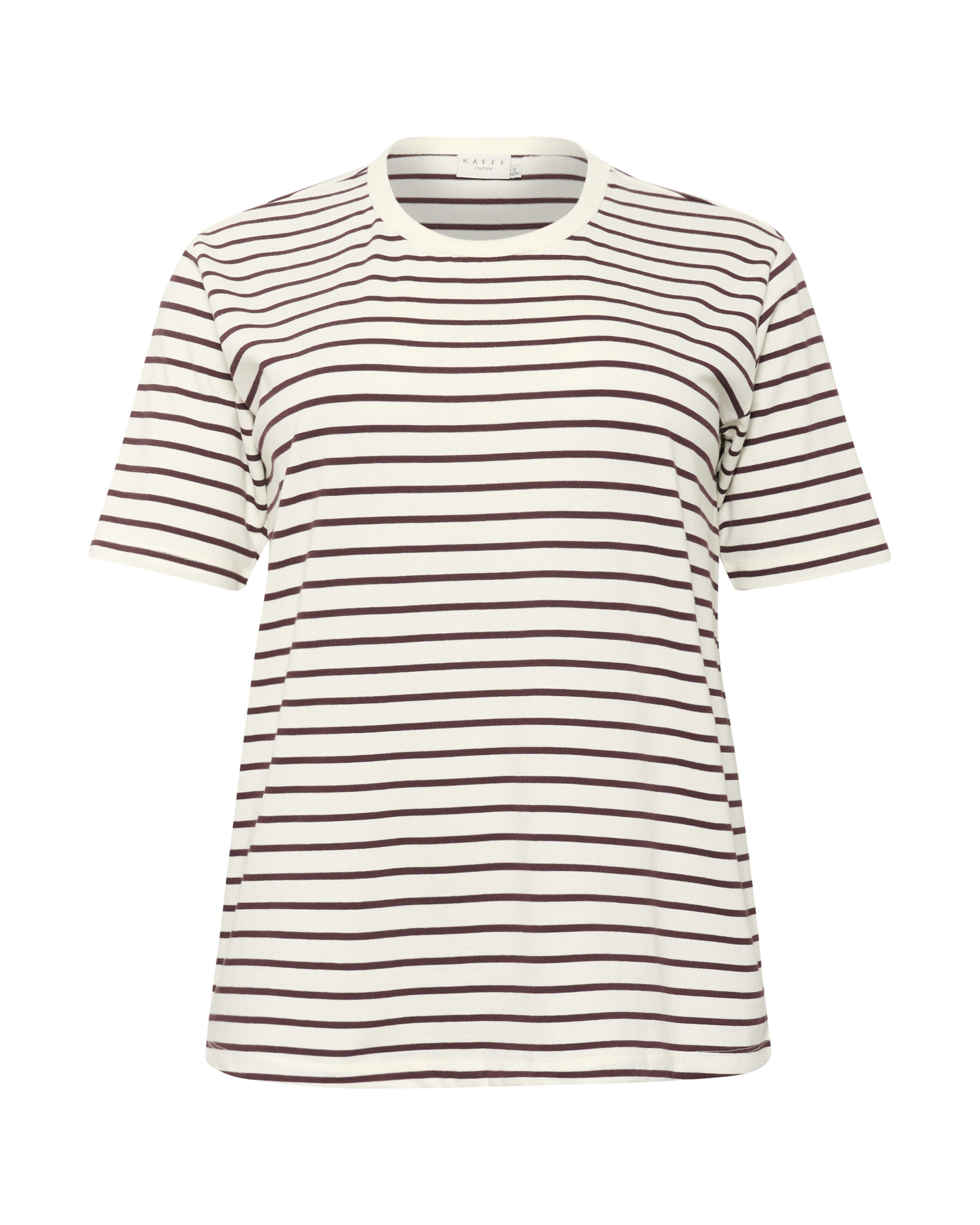 KAFFE CURVE Póló 'KCWinni' - fehér: elől