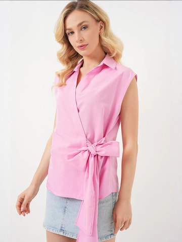 Camicia da donna di Bigdart in rosa: frontale
