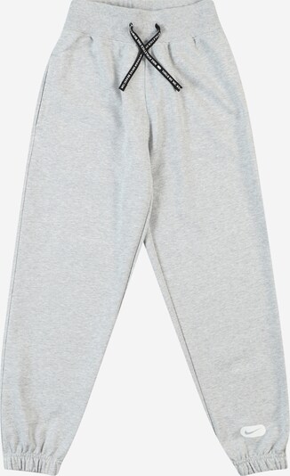 NIKE Športne hlače | siva / črna / off-bela barva, Prikaz izdelka