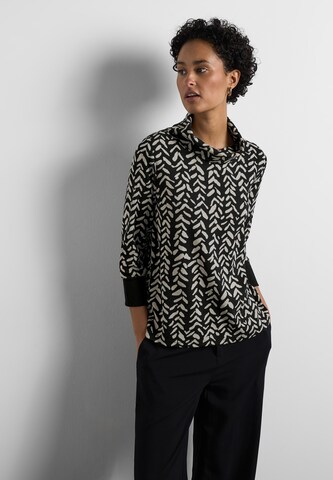 STREET ONE Shirt in Black