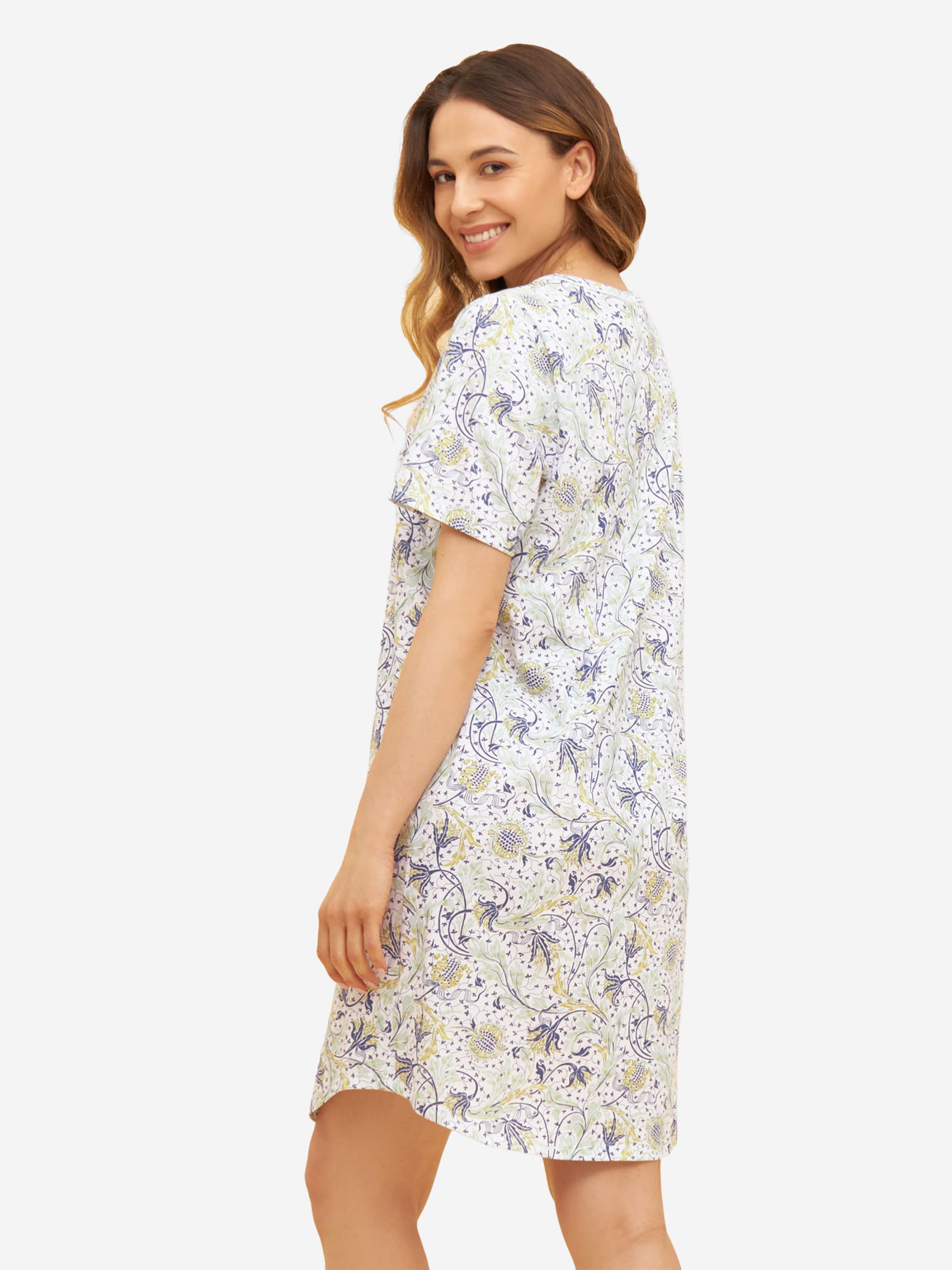 Rösch Nightgown ' Basic ' in Blue