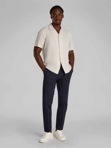 Calvin Klein Regular fit Overhemd in Grijs