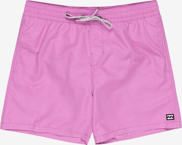 BILLABONG Badeshorts 'All Day' in Pink: Vorderseite