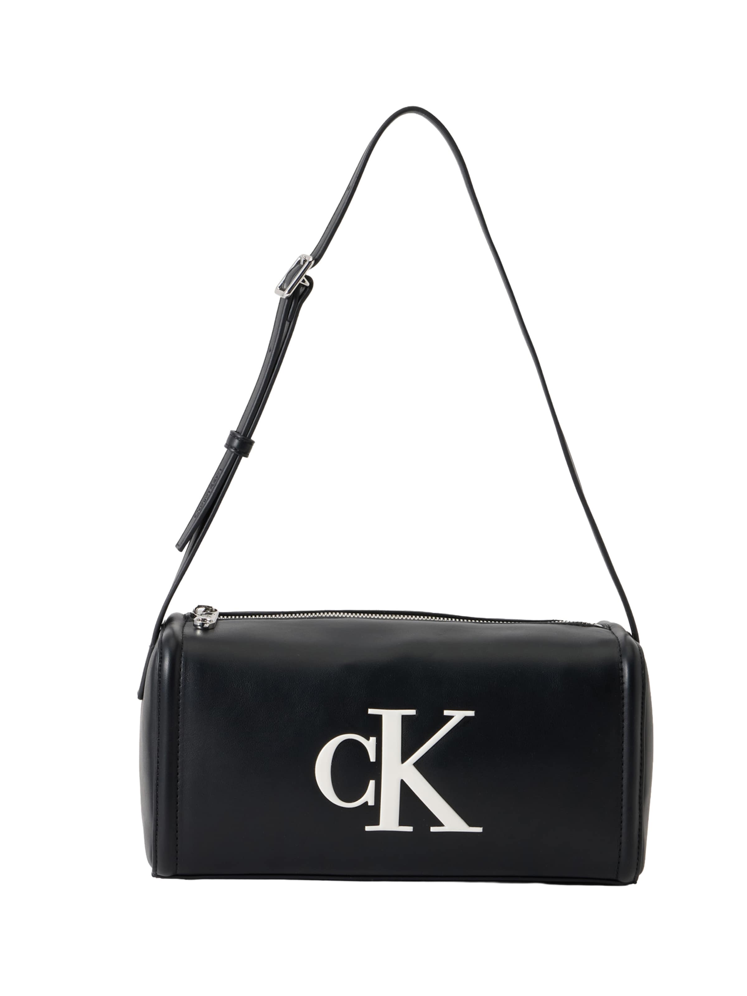 Calvin Klein Schoudertas 'BOLD' in Zwart: voorkant