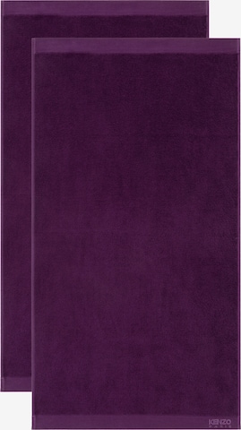 Kenzo Home Towel in Purple: front