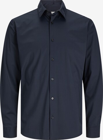 JACK & JONES Button Up Shirt 'Active' in Black: front