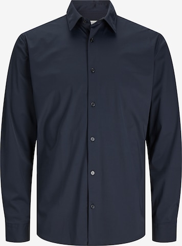 Coupe slim Chemise business 'Active' JACK & JONES en noir : devant