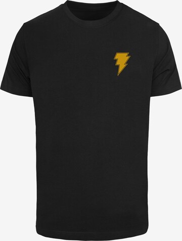 Maglietta 'Black Adam - Thunder' di Merchcode in nero: frontale