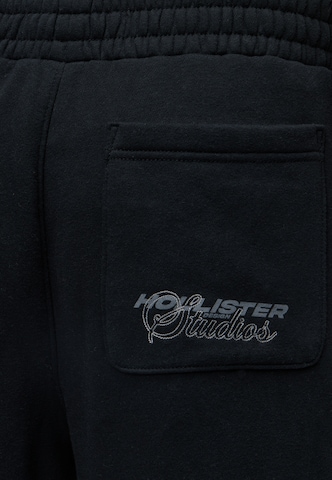 Baggy Pantalon HOLLISTER en noir