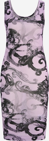 Versace Jeans Couture - Vestido de verano en lila: frente