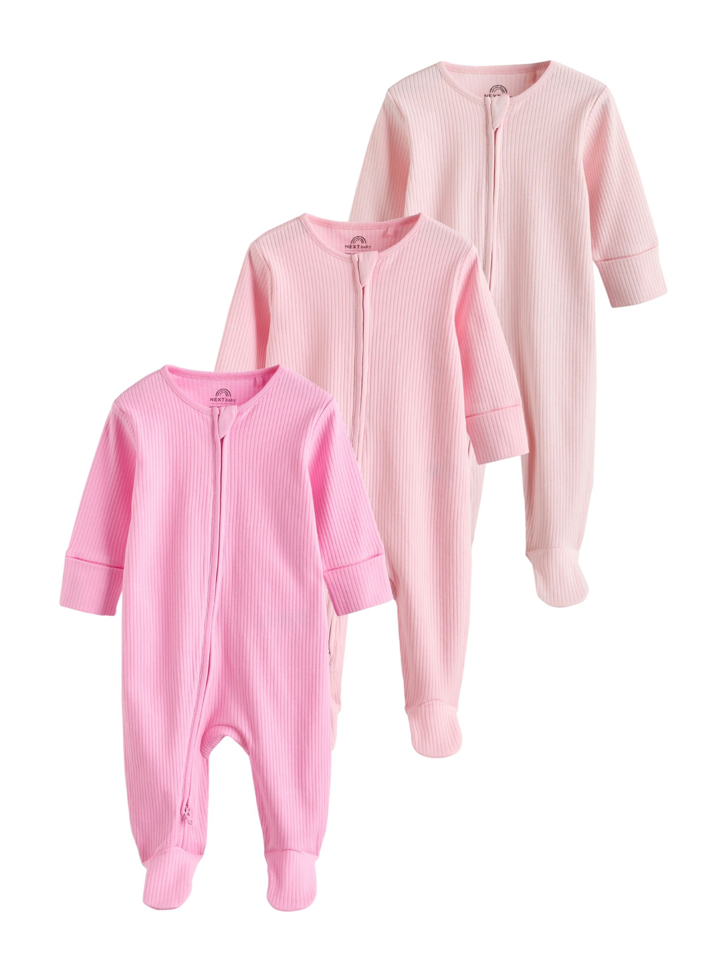 Next Strampler in Pink: Vorderseite