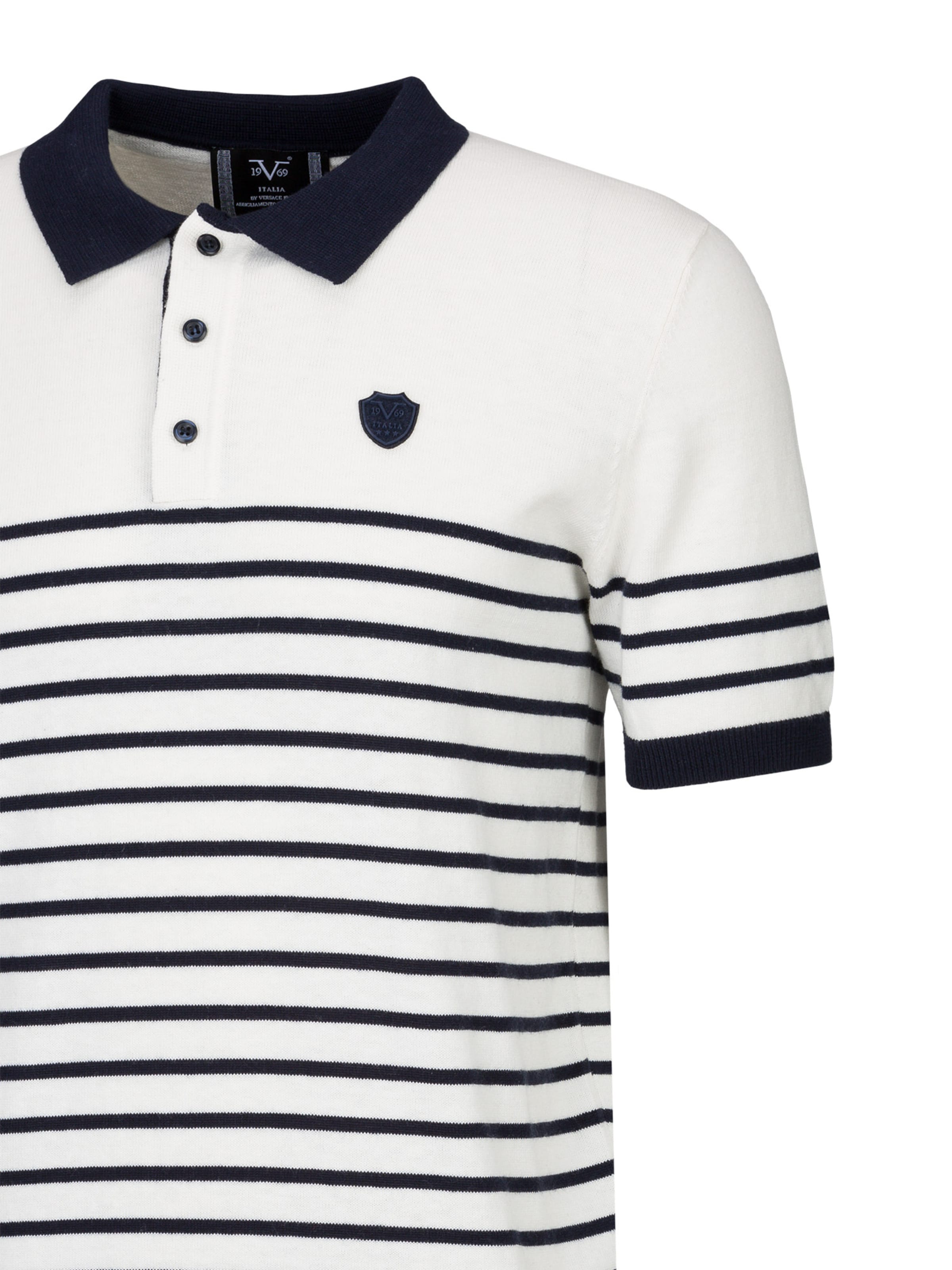 19V69 ITALIA Shirt 'Manfredi' in White