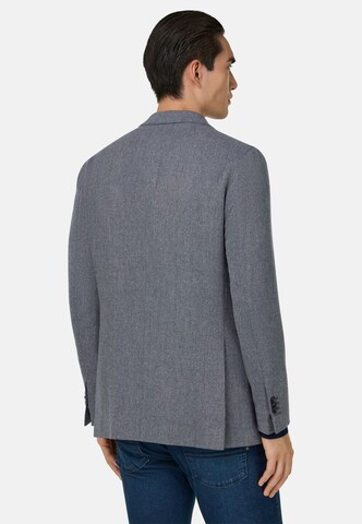 Boggi Milano Regular fit Business-colbert in Blauw