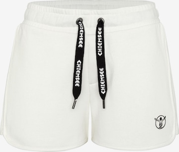 CHIEMSEE Regular Shorts in Weiß: predná strana