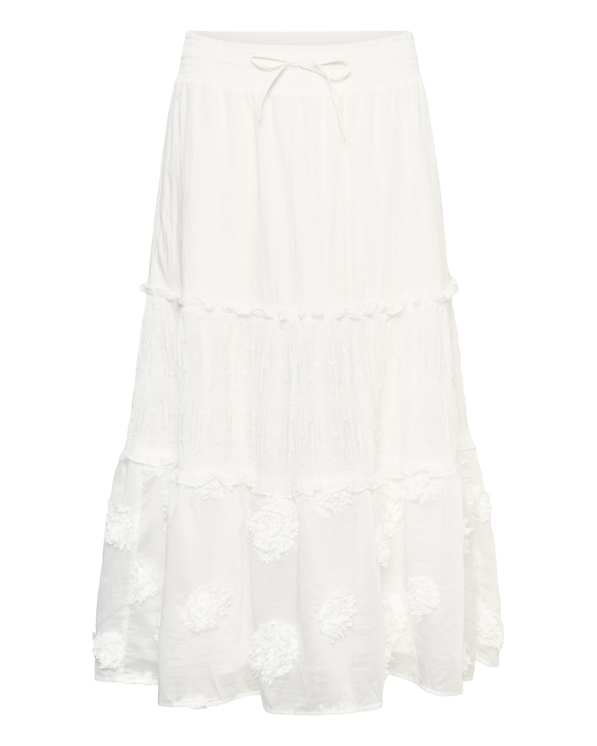 CULTURE Rok 'CUdeena' in Wit: voorkant