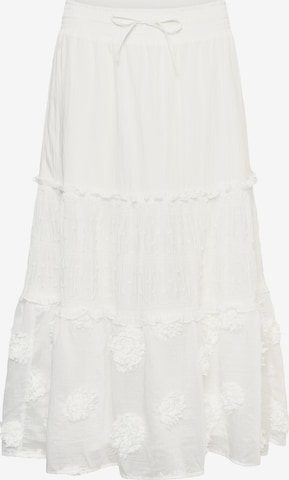 CULTURE - Saia 'CUDeena' em branco: frente