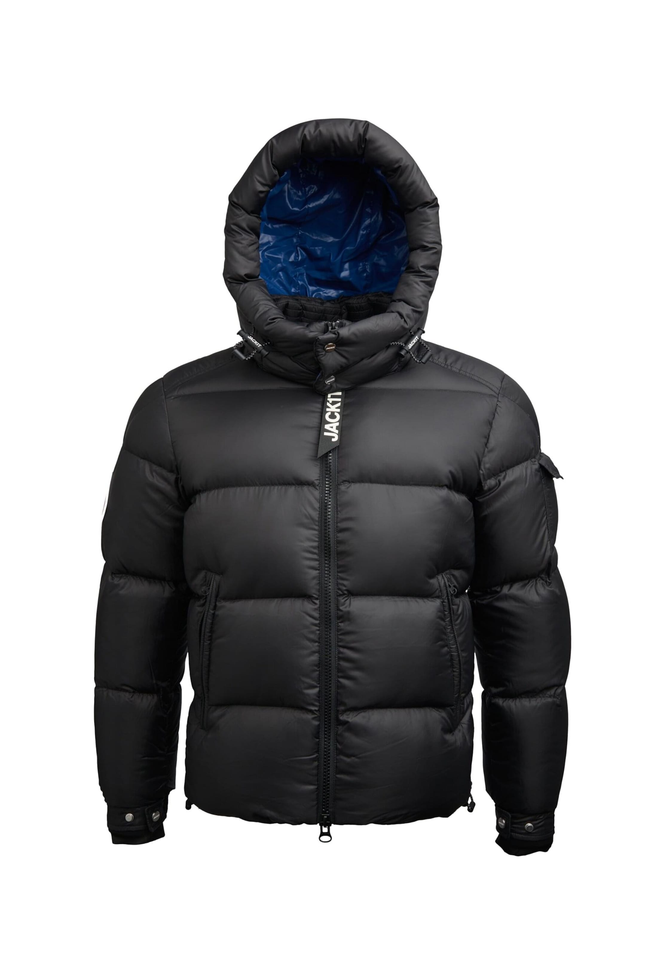 Giacca invernale di JACK1T in nero: frontale