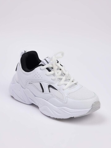 Trendyol Platform trainers in White