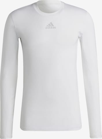 T-Shirt fonctionnel ADIDAS SPORTSWEAR en blanc : devant