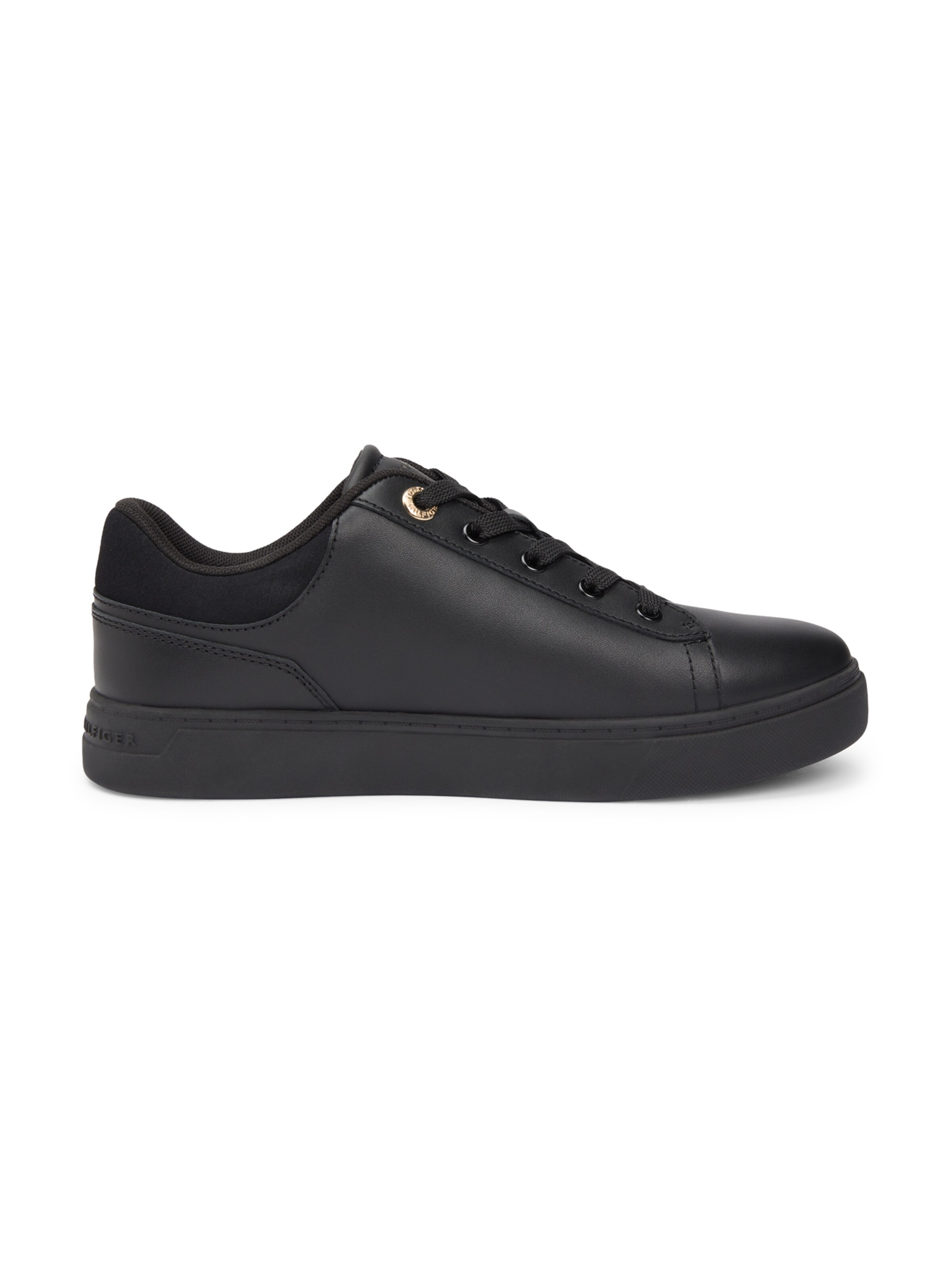 Sneaker low de la TOMMY HILFIGER pe negru