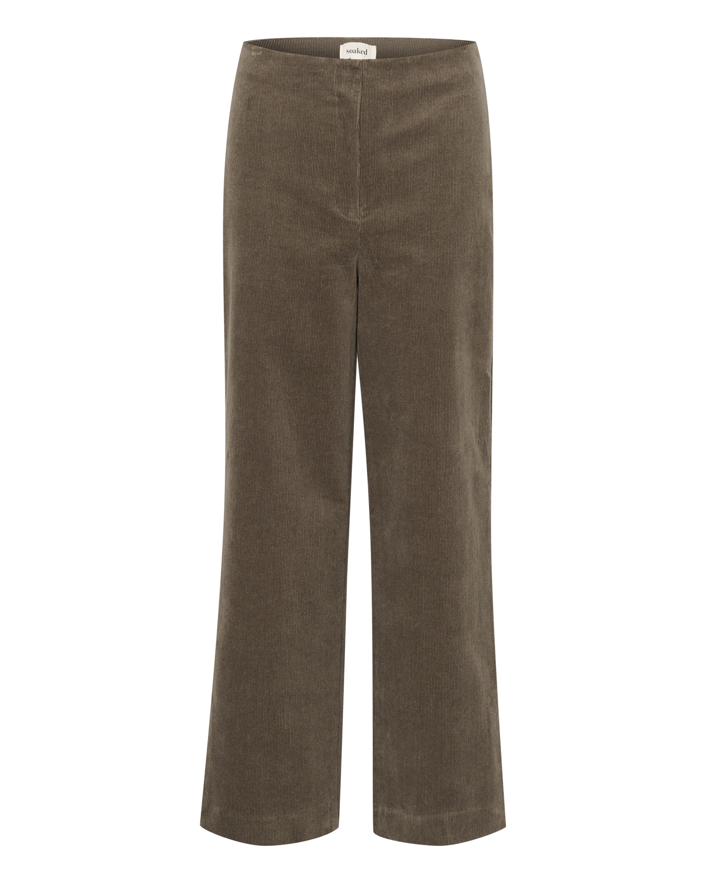 Pantaloni 'Helle' di SOAKED IN LUXURY in marrone: frontale