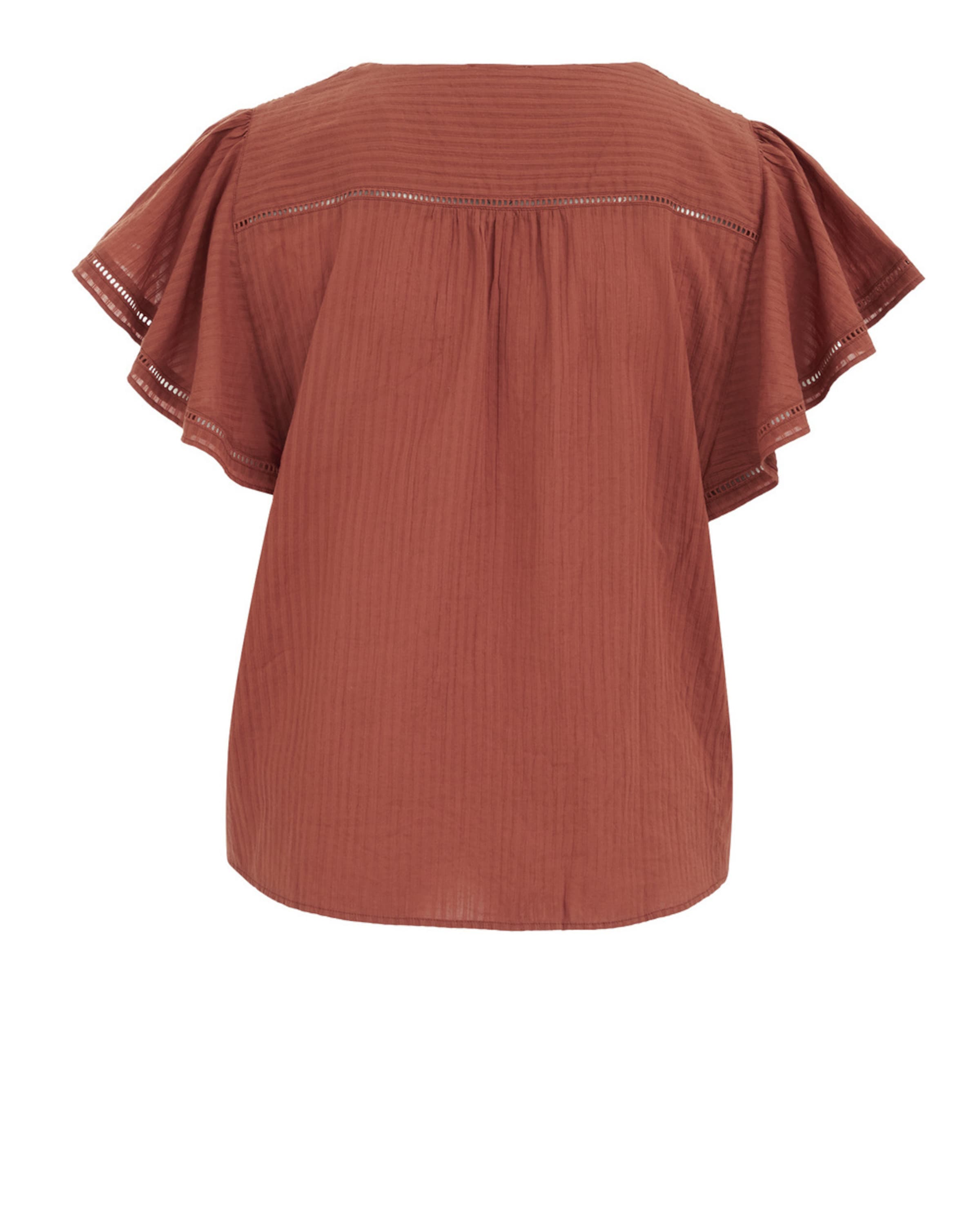 WE Fashion Bluza | oranžna barva