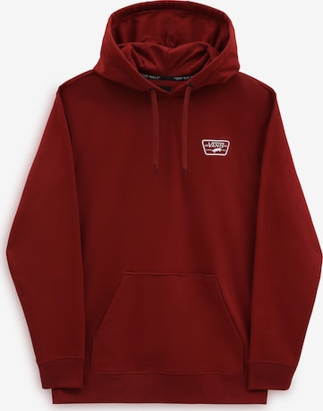 Sweat-shirt VANS en rouge : devant