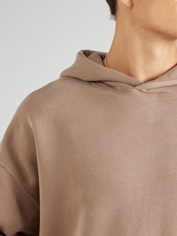 Abercrombie & Fitch Sweatshirt 'ESSENTIAL POPOVER' in Braun