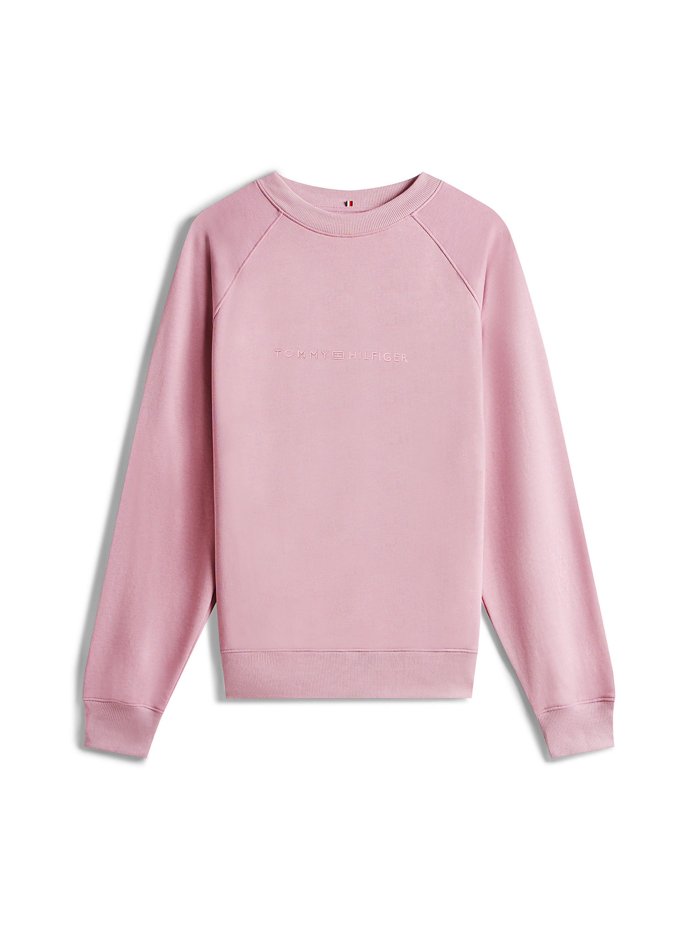 TOMMY HILFIGER Sweatshirt in Roze: voorkant