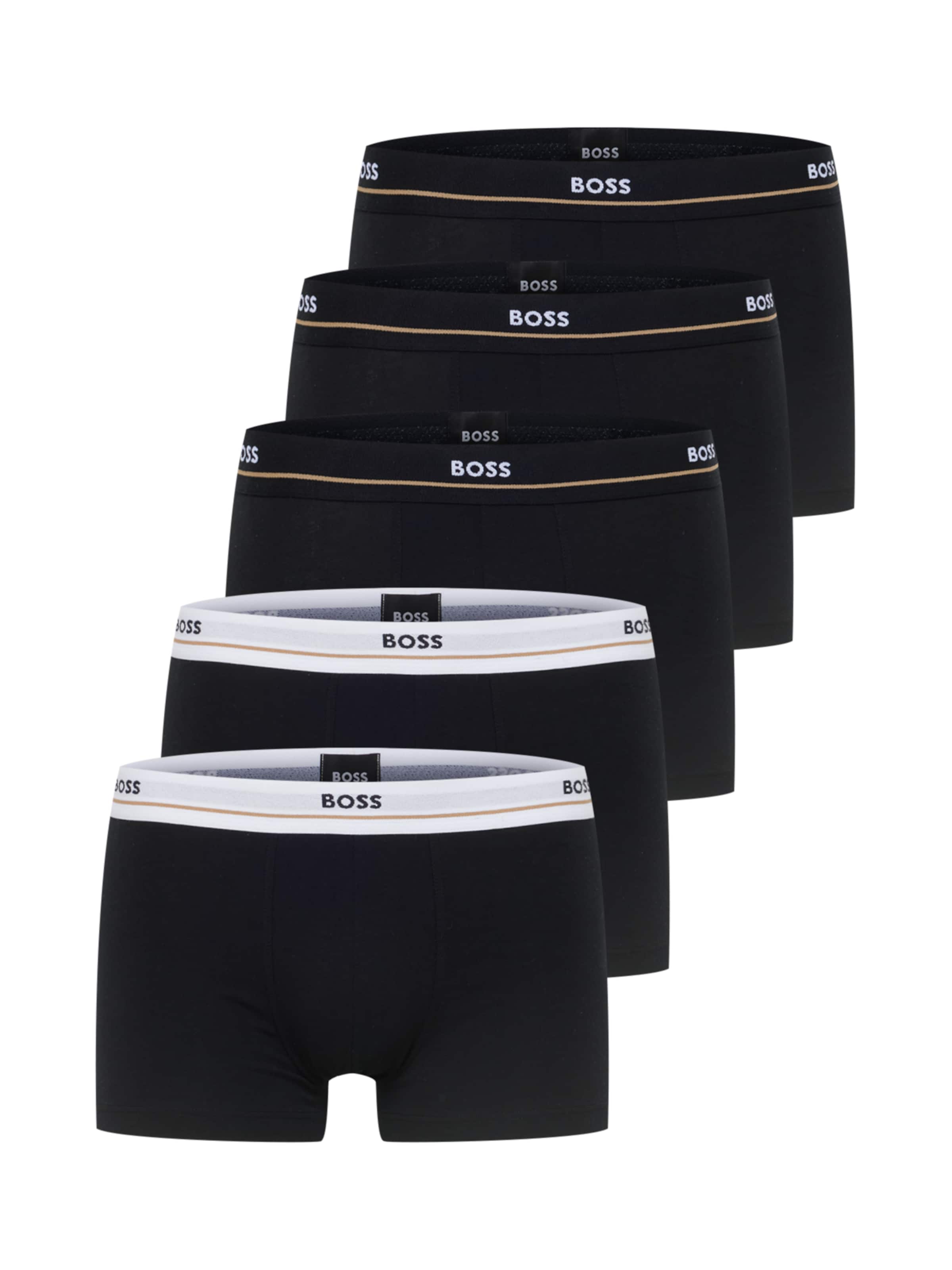 BOSS Boxeralsók 'Essential' - fekete: elől